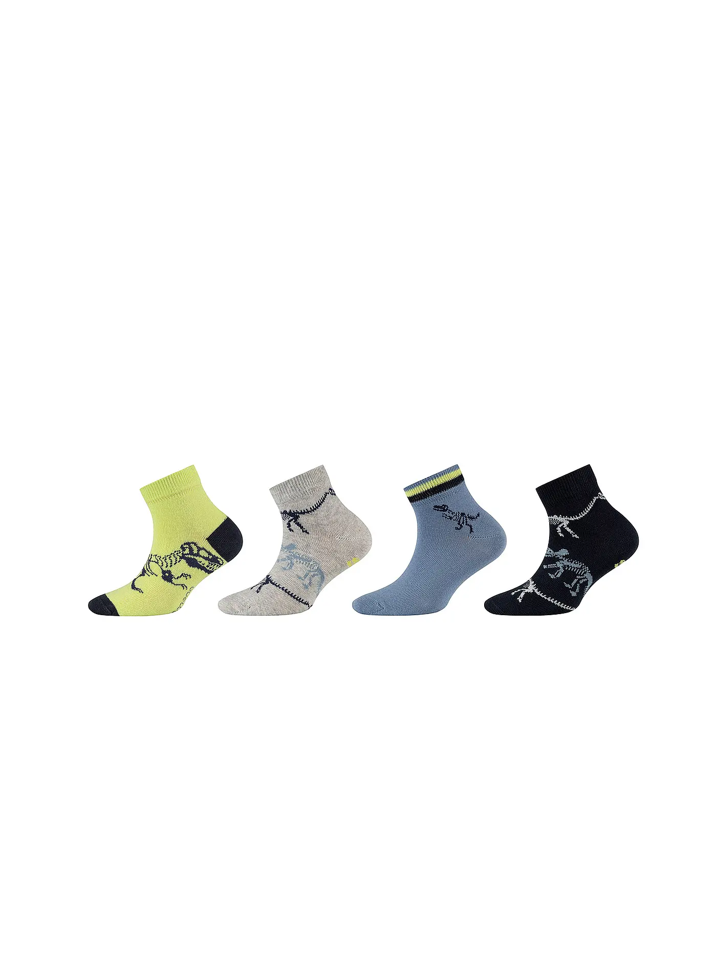 CAMANO | Jungen Sneaker Socken 4er Pkg. blue | 